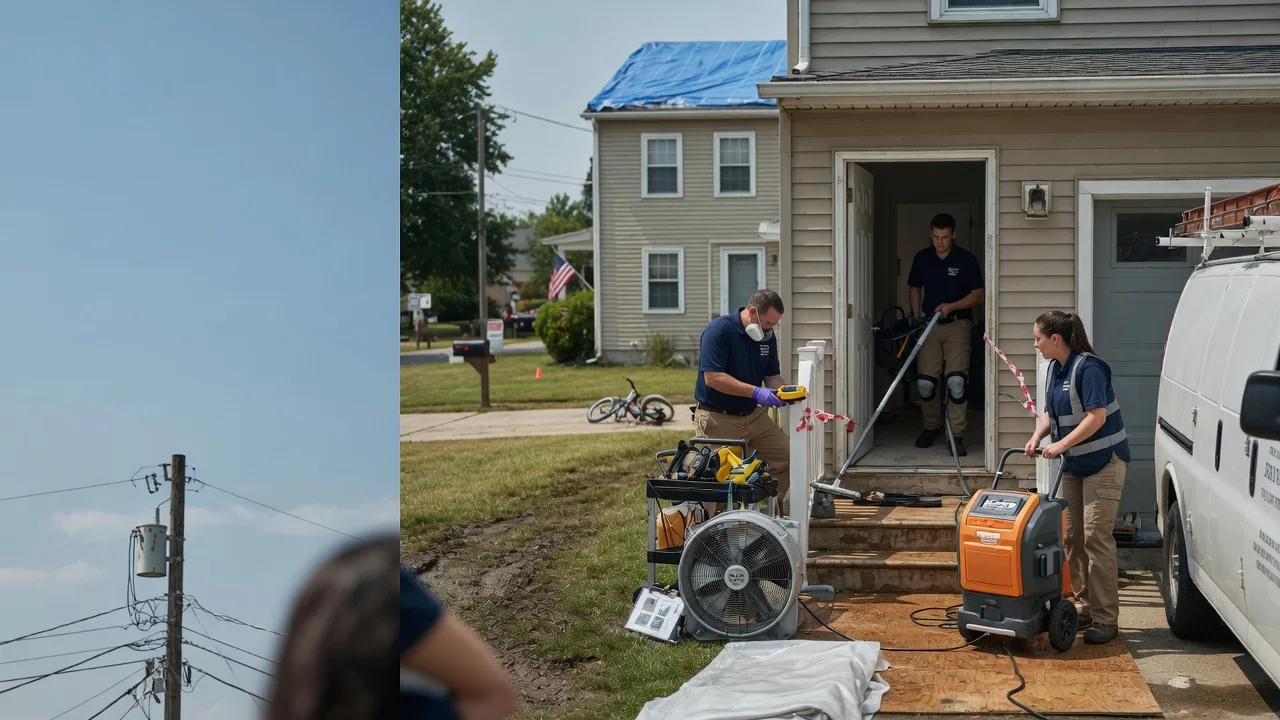 Water Damage Repair in Weston, MI near me